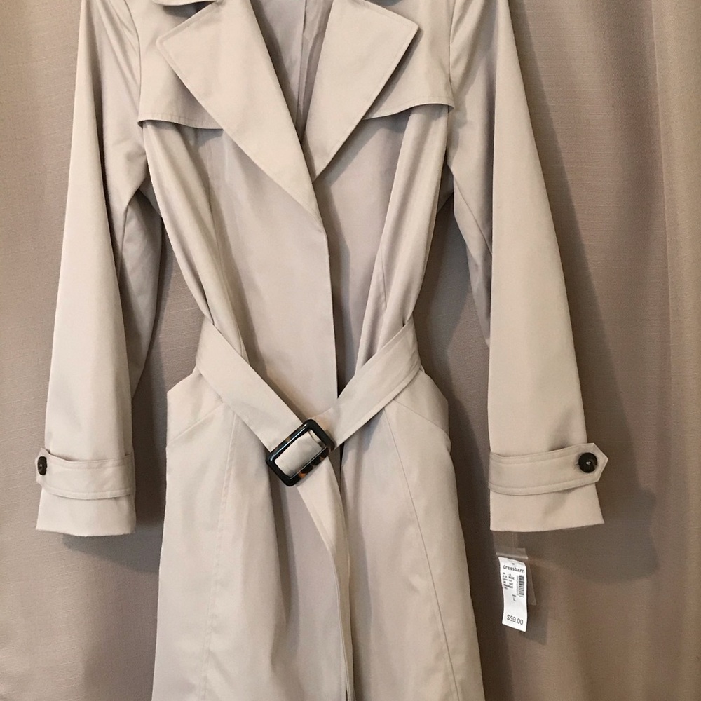 Beautiful Tan coat. NWT from Dress Barn